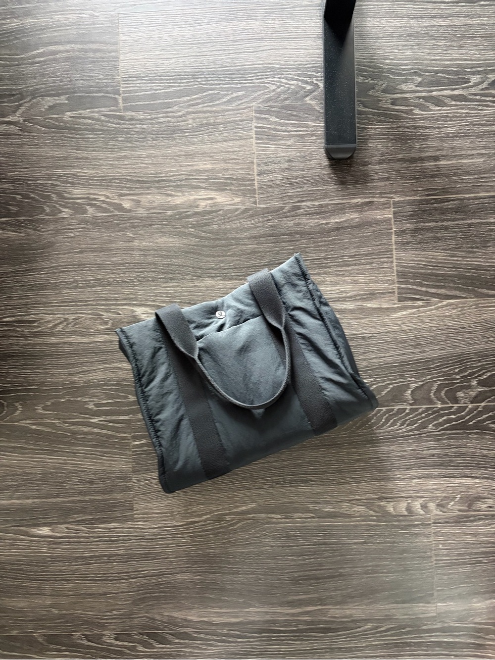 lululemon athletica Black Nylon Tote